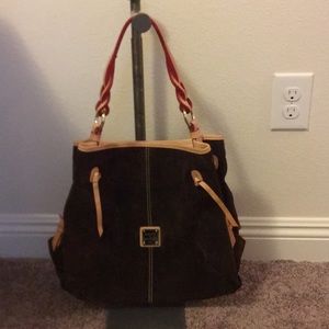 Suede bag